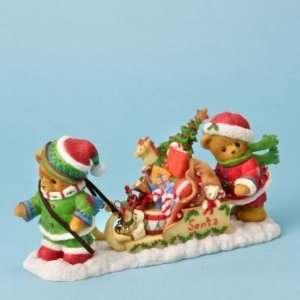  2011 Cherished Teddies Elf Series   Gorden and Fraser 