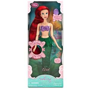 Disney Singende Arielle Puppe Doll Spielzeug Prinzessin Barbie Gross 