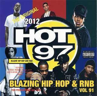 Hot 97 Blazing Hip Hop & R&B v. 91 Jan 2k12 Mixtape Mix  