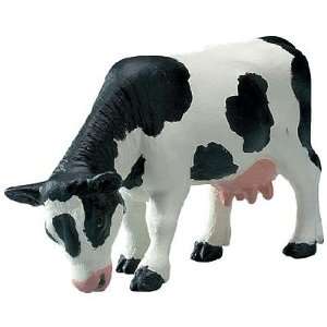  Safari Farm Holstein Cow with Head Down: Toys & Games