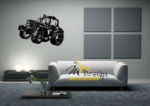 Wandtattoo Traktor John Deere 80x55cm  