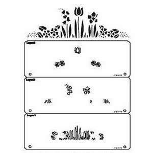  JEM Cutters Stencil Set   Layered   Floral Spring: Home 