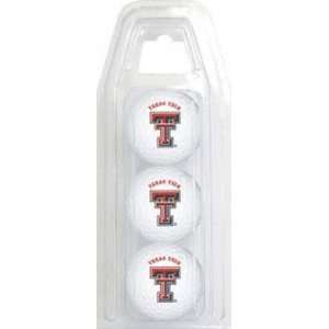  Texas Tech Red Raiders 3 Ball Sleeve