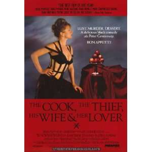 The Cook Thief, His Wife and Her Lover Movie Poster (27 x 