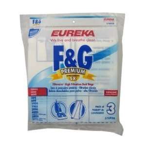   of 3 Genuine Eureka Style F + G Filteraire Bags 