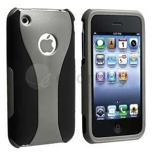   3PIECE HARD CASE SKIN COVER FOR APPLE IPHONE 3G 3GS S NEW ACCESSORY