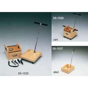   box with handles for weight sled 13x13x12