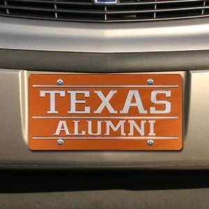  NCAA Texas Longhorns Focal Orange Mirrored Alumni License 