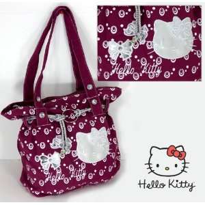    Hello Kitty Fushia Hand Bag Tote for Ladies 