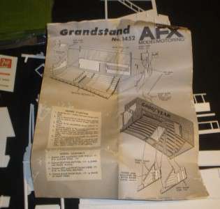   Motoring / AFX Transitional Grand Stand MINT Unbuilt in Box #1452