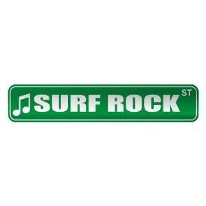   SURF ROCK ST  STREET SIGN MUSIC