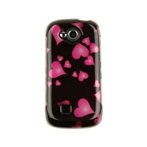   Plastic Design Phone Cover Case Raining Hearts For Samsung Reality