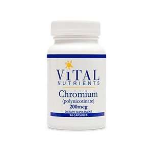  Vital Nutrients Chromium polynicotinate 200mcg Health 