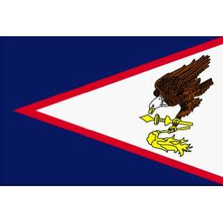  3 x 5 NYLON AMERICAN SAMOA FLAG 