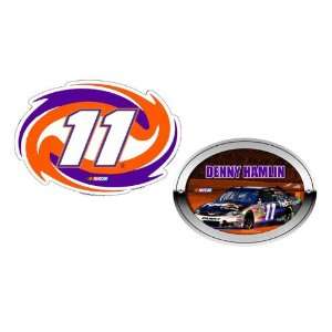 Denny Hamlin NASCAR Magnet 2 Pack Set: Sports & Outdoors