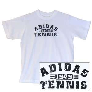  Junior Boys White Tennis Tee Shirt: Sports & Outdoors