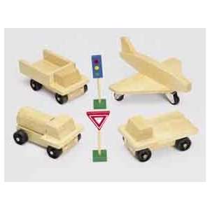    Solid Hardwood Trucks And Airplane/Dump Truck Toys & Games