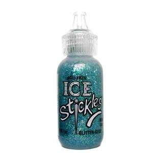 Ice Stickles Glitter Glue   Mint Ice 1 oz  