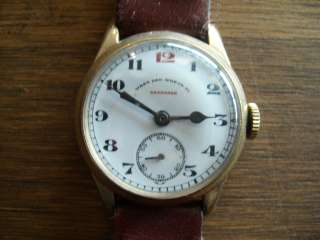   Working West End Watch Co. Keepsake Gold Plated Windup Wrist Watch *13