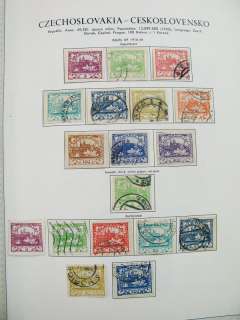 Czechoslovakia Stamp Collection Mint & Used  