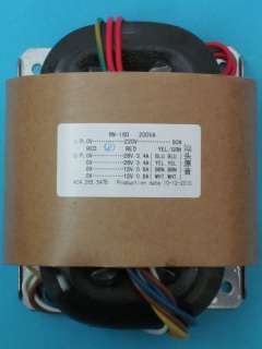 220V 200W R Core Transformer Output40V*2+15V*2  