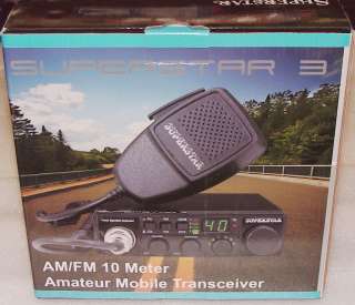 Superstar SS 3 by Ranger  The Smallest 10M Mobile Radio  