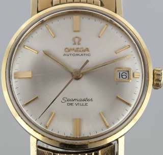 Omega Seamaster Deville Gold Filled Automatic Date Watch 1962  