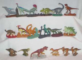 13 Jurassic Park Mini Diecast Metal Dinosaurs 1993 Kenner Amblin UCS 