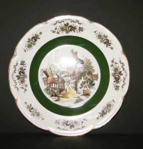 Ascot Service Plate Wood & Sons England Alpine White  