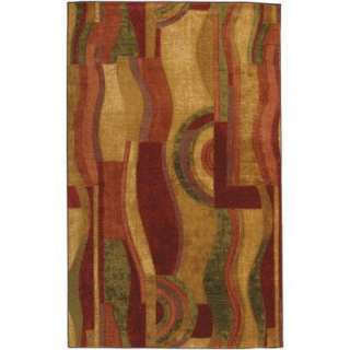 Mohawk Home Picasso Wine 5 Ft. X 8 Ft. Area Rug 156916 at The Home 