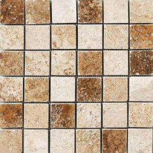 MARAZZI Montagna 12 in. x 12 in. Mixed Porcelain Mesh Mounted Mosaic 