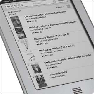 Kindle Touch Touchscreen eReader mit WLAN, 15 cm (6 Zoll) E Ink 