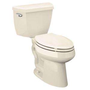   Piece Elongated Toilet in Almond K 3493 47 