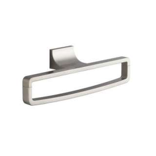   Towel Ring in Vibrant Brushed Nickel K 11587 BN at The Home Depot