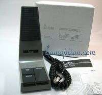   ICOM SM 25 Desk mic for IC F300 IC F1000 IC F1600 IC F400PRO  