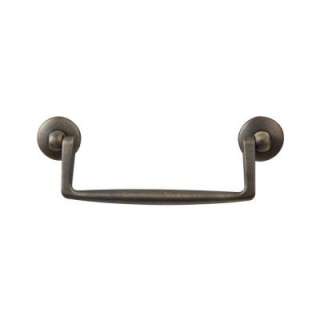 Thomasville Hardware 4 In. Vintage Brass Pull With Keepers RL020593 at 