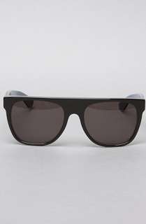 Super Sunglasses The Flat Top Anchor Sunglasses in Black and Anchor 
