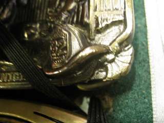   of the 1832 the american firefighter no sleep tonight belt buckle