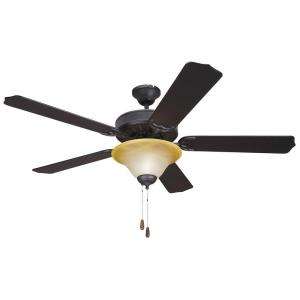   in. Indoor Ceiling Fan with Light Kit 5BD52VB+LK106 at The Home Depot