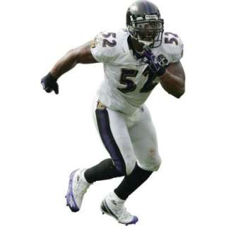 Fathead 50 In. X 78 In. Ray Lewis Baltimore Ravens Wall Appliques FH12 