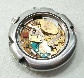 rare model of tissot electronic t12 design of 1970 s early battery 