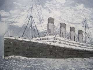 Herbert Grunwaldt, RMS Titanic, handsigniert  