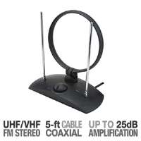 Click to view Axis 8140/8040 Amplified Indoor TV Antenna   UHF/VHF/FM 