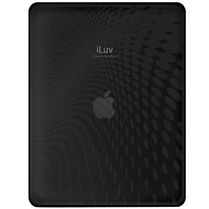 iLUV ICC0802BLK Flexi Clear iPad Case   Black 