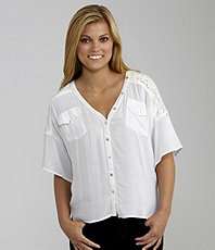 Love 4 Anouka Woven Button Front Top $29.00