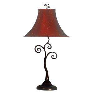   Home Richardson 30 in. Bronze Table Lamp 31380BRZ at The Home Depot