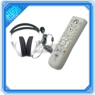 DVD UNIVERSAL MEDIA REMOTE+LIVE HEADSET FOR XBOX 360  