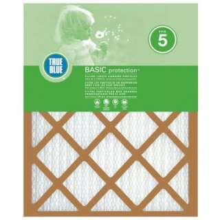 True Blue 16 in. x 24 in. x 1 in. Basic Pleated FPR 5 Air Filter 