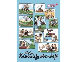 Nici Hausaufgabenheft Din A5 Heft Schaf Comic Neu 33534  