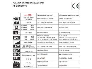 Plasmaschneider PLASMA PROF 80 CNC Fräse Fräsmaschine  